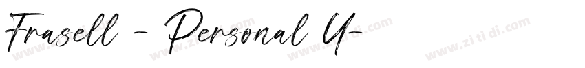 Frasell - Personal U字体转换